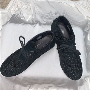 Toms wedge bootie